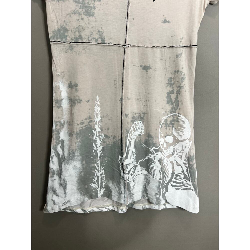 Salvage Womens Size M Y2K Mini Dress Goth Grunge Rocker Emo Dark Fairy Edgy - Picture 16 of 16